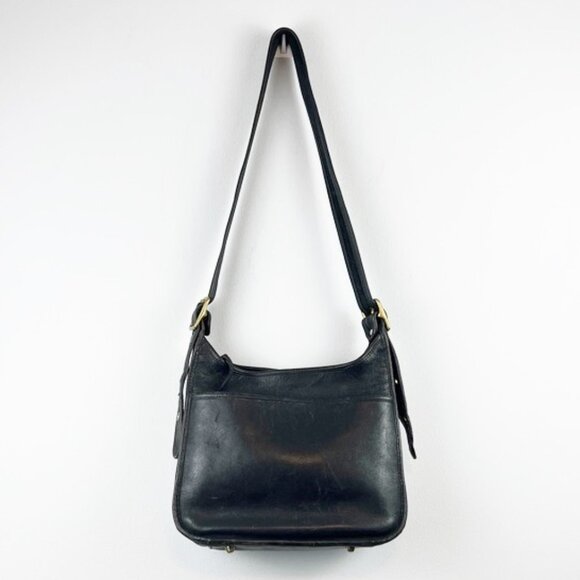 Coach USA Legacy Black Leather Crossbody Shoulder Bag 9966 - Picture 1 of 16